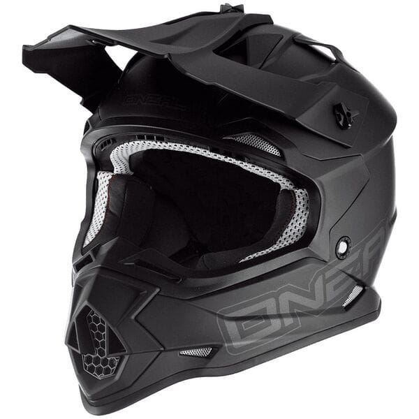 O'Neal 2024 Motocross Helmet 2SRS Flat Black